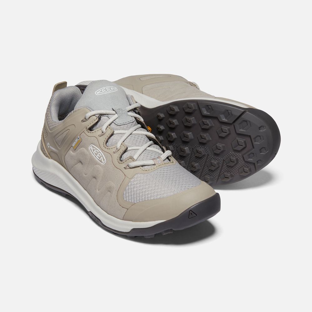 Keen Sneakers Dam Beige/Silver - Explore Waterproof - 365491LXA